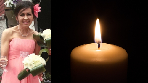 Natasha and image of a candle