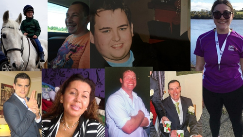 Images of people who have passed away due to SUDEP