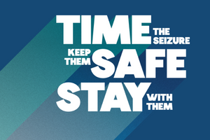 Epilepsy Ireland Time, Safe, Stay logo